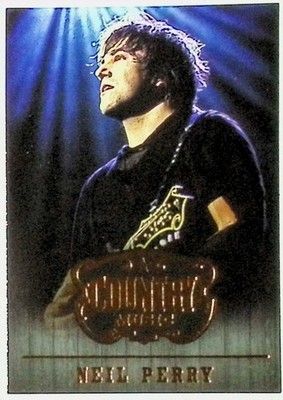 2014 PANINI COUNTRY MUSIC #65 NEIL PERRY BASE CARD NM-MT+