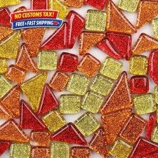 Assorted 200g Mixed Color Mosaic Tiles - Shapes  Colors to Inspire Creativity