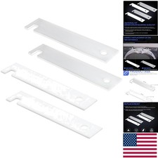 4-Piece Teflon  Nylon Drum Bearing Slide Kit for GE Dryer WE3M51 WE3M52