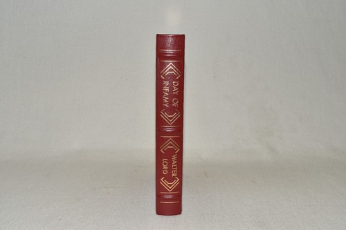 Easton Press DAY OF INFAMY Walter Lord 1987 LEATHER 1ST AMERICAN HISTORY FINE! - Picture 3 of 17