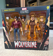 Marvel Legends Series Wolverine 50 Years Logan & Sabretooth Set Alt Head
