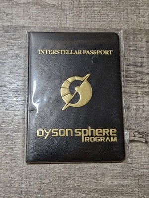 Dyson Sphere Program Interstellar Passport Merchandise Microsoft Gamescom 2025