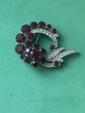 Vintage Eisenberg Circa 1955 Art Deco Brillia...
