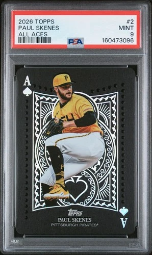 2026 Topps Series 1 Paul Skenes Base (PSA 9)