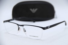 NEW EMPORIO ARMANI EA 1056 3158 GREY GUNMETAL AUTHENTIC FRAMES EYEGLASSES 55-17