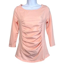 Sundance Ruched Front Fairy Ballet Top Size XS Coquette Regency Cottage Romantic