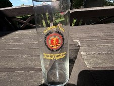 DDR NVA Glas 20 Jahre Unteroffiziersschule Rudolf Egelhofer Milit&auml;r