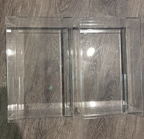 Vintage Star Wars POTF Body Rig Lot Of 2 Sliding Bottom Acrylic Case