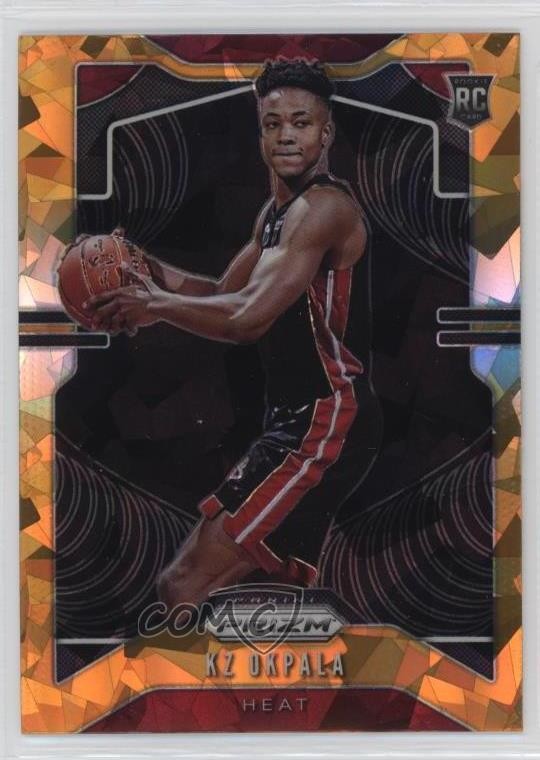 2019-20 Panini Prizm Rookie Orange Ice Prizm KZ Okpala #275 Rookie RC 10uo