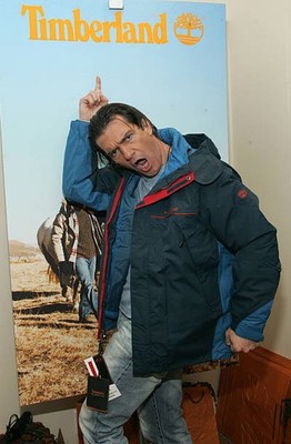 Antonio Banderas at Timberland during 2007 Park City Luxury Lounge- Old Photo 2