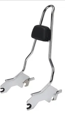 MoKitDora Sissy Bar 22.5" Passenger Detachable Backrest for 2018-later Softail S