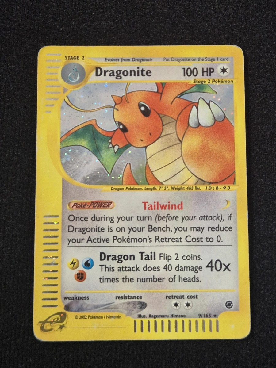 Pokémon Dragonite Pokémon TCG Individual Collectable Card Game
