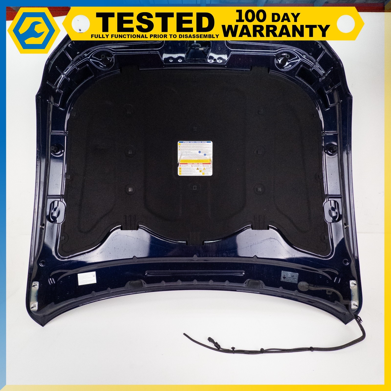 14-19 MASERATI QUATTROPORTE FRONT HOOD BONNET COVER PANEL ASSEMBLY BLUE OEM