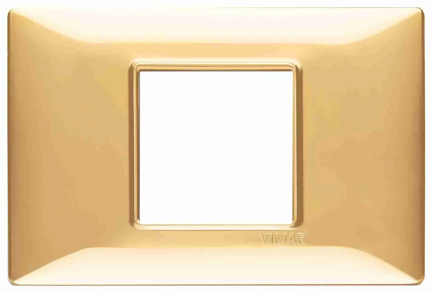 Placca Decorativa Vimar Plana Oro Lucido 14652.24 | Design 2M