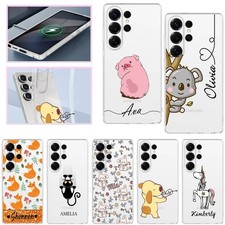 Animals Pattern Custom Phone Case For Samsung Galaxy S25 Ultra S26 A35 A57 Cover