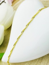 Diamondi Damen Goldarmband Armband Singapure Magic 585er 14KT