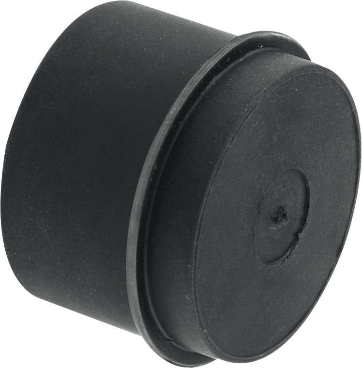 Mcalpine Z23MR 2"" Temporary Blanking Off Cap For Waste Pipe Multifit Range Black