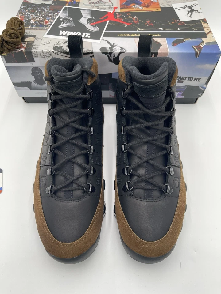 Hombres Talla 11 - Nike Air Jordan 9 Retro NRG Olive 2017 (AR4491-012) ¡Caja excelente limpia! Foto 3 de 4