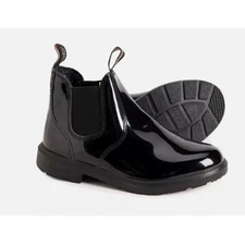 NEW Blundstone 2255 Chelsea Boots Black Patent Leather Size 3 UK, Womens 6