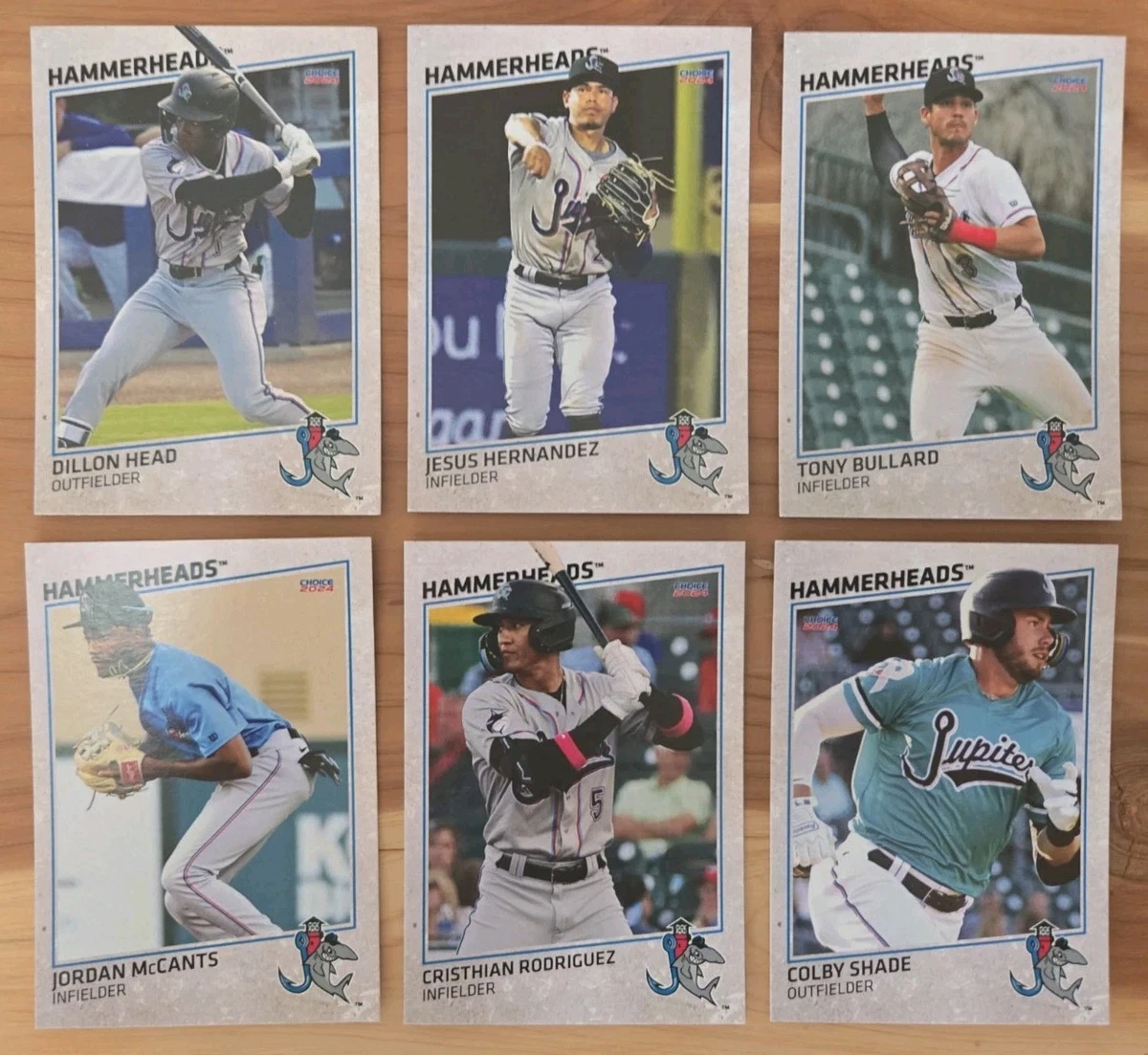 Jupiter Hammerheads Baseball Sports Trading Cards & Accessories
