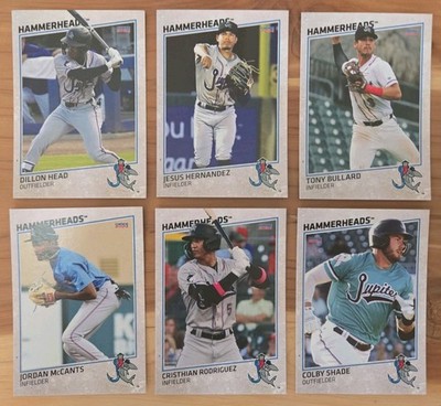 2024 Jupiter Hammerheads SINGLE CARDS from Team Card Set - CHOOSE YOUR PLAYER