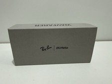 Ray-Ban Meta Wayfarer Glasses F-Shiny Black/Clear Lens Size 50 RW4006 *NEW*