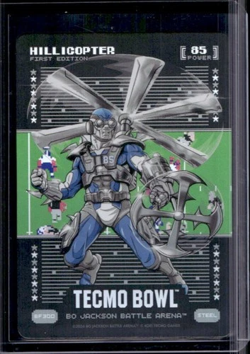 2026 Bo Jackson Battle Arena Tecmo Bowl Hillicopter First Battlefoil #BF300