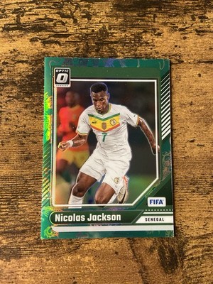 2024-25 Panini Donruss Fifa Optic Nicolas Jackson #157 Dragon Scale Prizm /8