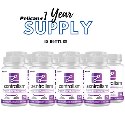 Zentralism- Keto & Weight Support- 12 Bottles- 720 Capsules