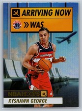2024-25 Panini NBA Hoops Arriving Now Kyshawn George #18 Holo Prizm