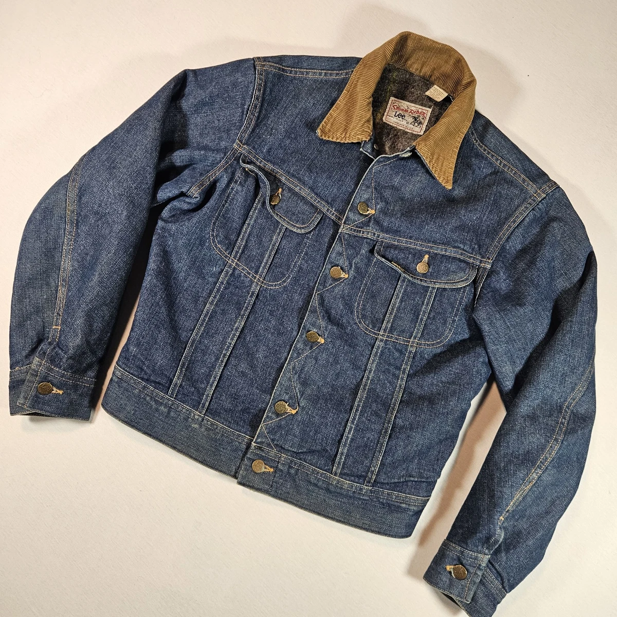 Lee Storm Rider Jean Jacket In Men's Coats & Jackets for sale | eBay