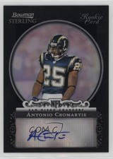 2006 Bowman Sterling Black Refractor 16/25 Antonio Cromartie #BS-AC Auto lz7