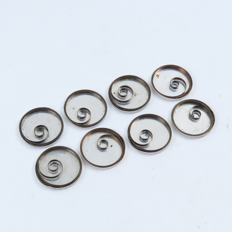 Waltham 18 Size Factory #2203 Blued Pocket Watch Mainsprings