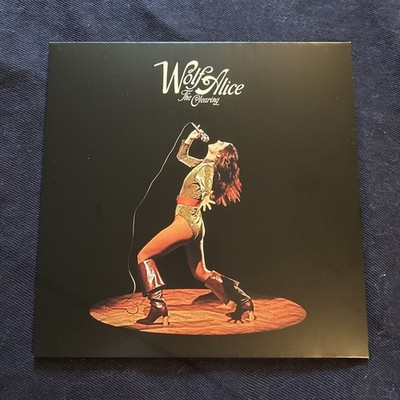 Wolf Alice - The Clearing Bad World Clear Flower Filled Vinyl LP