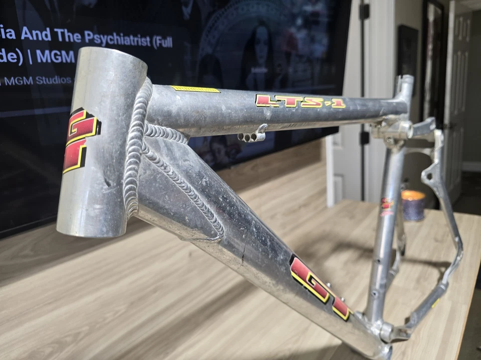 1996 GT LTS-1 Frame Polished Aluminum 20 Inch Made in U.S.A - Image 2 of 4