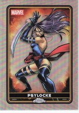 2025 Topps Chrome Deadpool & Wolverine - Psylocke Refractor #8 
