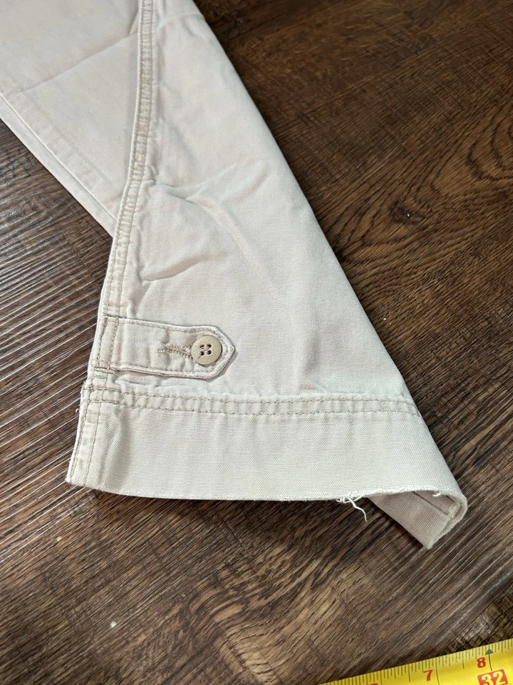 Pantalones Hidráulicos Estilo Carga Caqui Estilo Y2K Talla 5/6 Foto 3 de 4