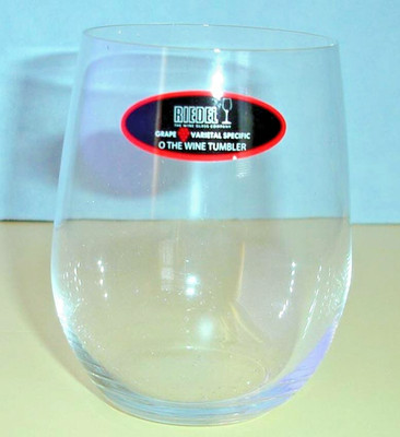 Riedel Viognier Chardonnay Stemless Wine Tumbler 0412/05 Restaurant O New