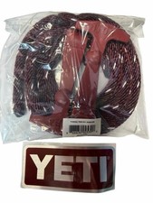 NEW YETI Tundra Latch Trim Kit Maroon Rope  Latches With Sticker Decal