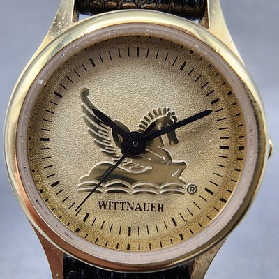 Special Edition Vintage Wittnauer Pegasus Watch Champagne Dial Wittnauer Pegasus Watch Women 24mm Champagne Dial Gold Tone  main image 2
