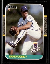 1987 Donruss #502 David Cone RC Royals Baseball Card 3103C