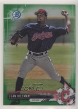 2017 Bowman Draft Chrome Green Refractor 5/99 Juan Hillman #BDC-28 sh7