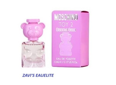 MOSCHINO TOY 2 BUBBLE GUM EDT 0.17 OZ / 5 ML FOR WOMEN SPLASH MINI (NEW)