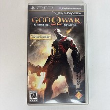 God of War Ghost of Sparta PSP Case Artwork Manual ONLY NO GAME DISC Kratos 1B