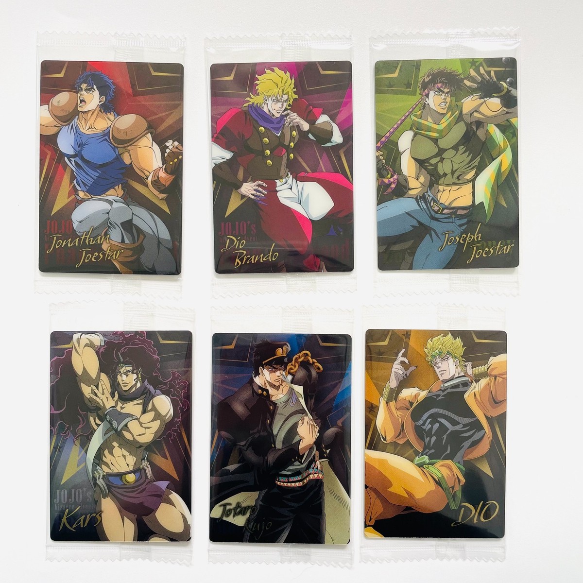 JoJo's Bizarre Wafer Card Animation Special II Complete 34 types