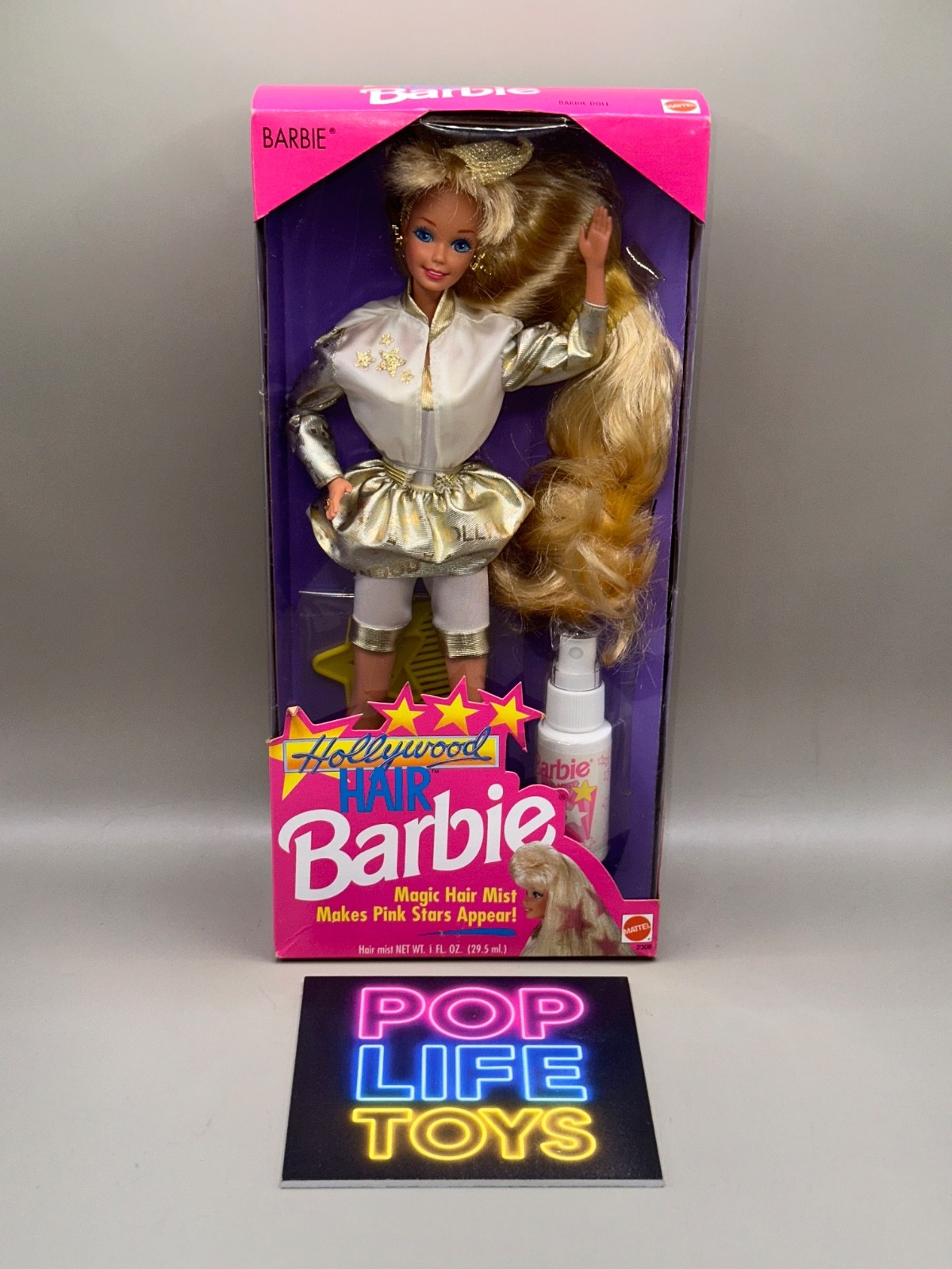 Vintage 1992 Mattel &ldquo;Hollywood Hair Barbie&rdquo; #2308 *NRFB*