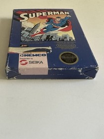 Superman Nintendo Entertainment System, 1988 NES Kemco with Original Box