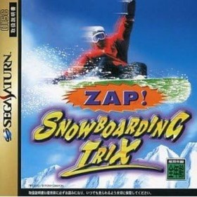 Sega Saturn -- Zap Snow Boarding Trix -- Free Shipping with Tracking# New Japan