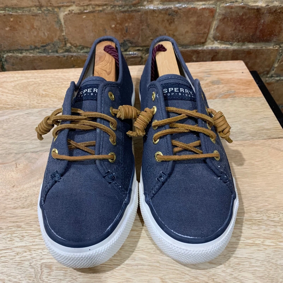 Sperry crest vibe sneaker best sale navy