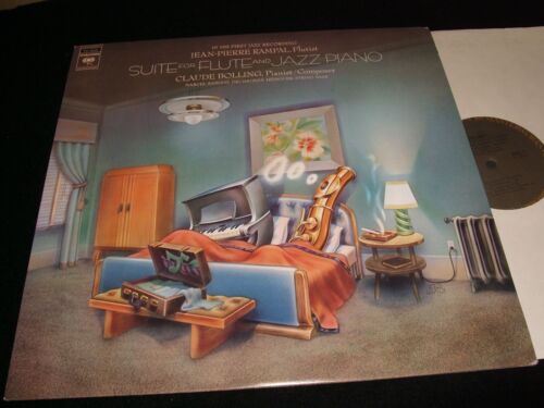 BOLLING AND RAMPAL<>SUITE FLUTE & JAZZ PIANO<>Lp VINYL~Can. Pressing~FM 33233 - Picture 1 of 2